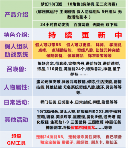 价值98元的仿官方梦幻西游服务端-紫嫣资源网